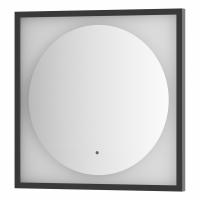 Зеркало  в багетной раме с LED-подсветкой настенное ECLIPSE DEFESTO 60x60 см, DF 2231R фото в интернет-магазине Русалия