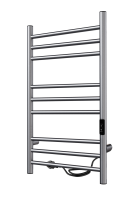 Полотенцесушитель электрический Line Trinity (electro) 80/40 (таймер, скр.монтаж, унив.подкл.R/L, Graphite Metallic) INDIGO  LСLTE80-40GFMRt фото в интернет-магазине Русалия