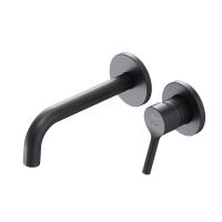 F85B72622 X-Joy S, смеситель д/умывальника, монтируемый в стену, черн., шт. AM.PM фото в интернет-магазине Русалия