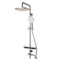 D0740000 Prime душевая система с тропическим душем, ручной душ 5 функций,  шланг 175 мм фото в интернет-магазине Русалия