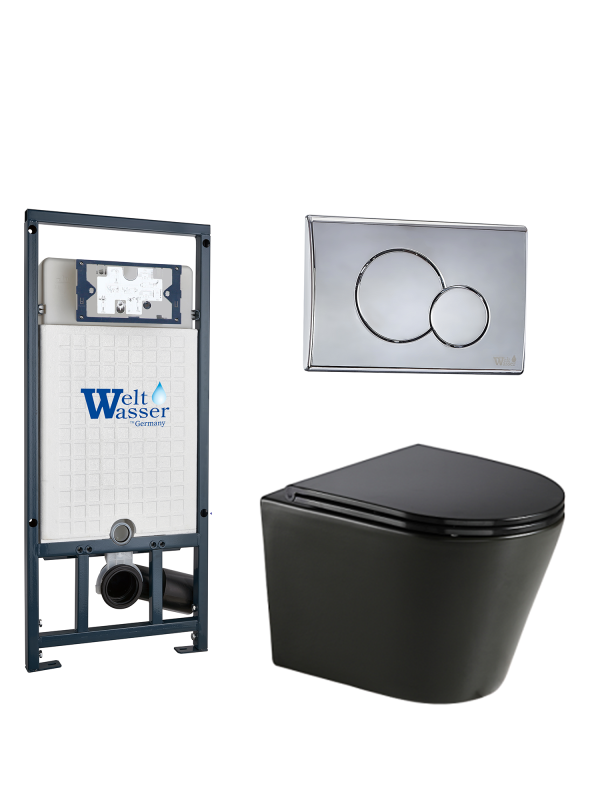 Комплект MARBERG 507 + SALZBACH 043 GL-BL + MAR 507 RD CR WeltWasser