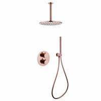 Душевая система ABBER Wasser Kreis AF8121RG скрытого монтажа без излива, розовое золото фото в интернет-магазине Русалия