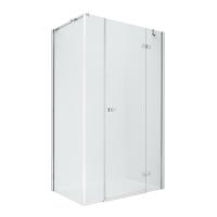 Душевое ограждение NEW TRENDY REFLEXA PLUS R 150x90x200 EXK-5095 (хром) фото в интернет-магазине Русалия