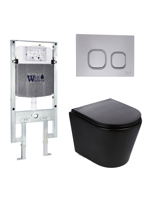 Комплект AMBERG 497 ST + SALZBACH 043 MT-BL + AMBERG RD-CR WeltWasser