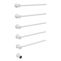 Полотенцесушитель электрический ABBER Charme AH4005MW белый матовый фото в интернет-магазине Русалия