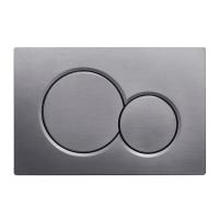 Кнопка смыва Vincea VFP-202GM, цвет вороненая сталь фото в интернет-магазине Русалия