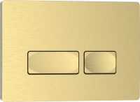 ESTI-R Клавиша смыва 246 х 165 мм, золото матовое, пластик IBERICA BLANCA фото в интернет-магазине Русалия