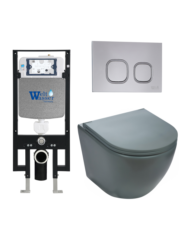 Комплект AMBERG 497 + MERZBACH 043 MT-GR + AMBERG RD-CR WeltWasser