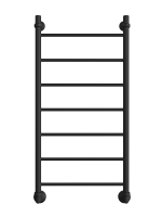Полотенцесушитель ДВИН J 100/50 Водяной 1"-1/2" К3 Чёрный матовый 4627167081633 фото в интернет-магазине Русалия