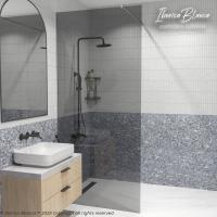 Iberica Blanca Mod.602 Walk In Душевая перегородка неподвижная. Тонированное / Хром. 120х200 см IB602.TC.200.120 фото в интернет-магазине Русалия