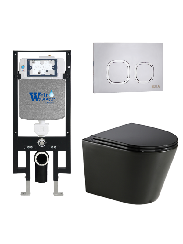 Комплект AMBERG 497 + SALZBACH 043 GL-BL + AMBERG RD-MT CR WeltWasser