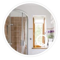 Зеркало AZARIO Talisman D600 с подсветкой, сенсорный выключатель с функцией диммера, алюминиевая рамка (AZ-Z-005ALM) фото в интернет-магазине Русалия