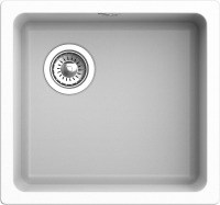 RIVELATO Мойка BERKANA 45 подст.монтаж 1-чаш 485*455 brina арт. фото в интернет-магазине Русалия