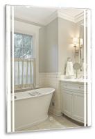 Зеркало AZARIO Aldo 600х800 LED-подсветка, сенсорный выключатель с функцией диммера (LED-00002528) фото в интернет-магазине Русалия