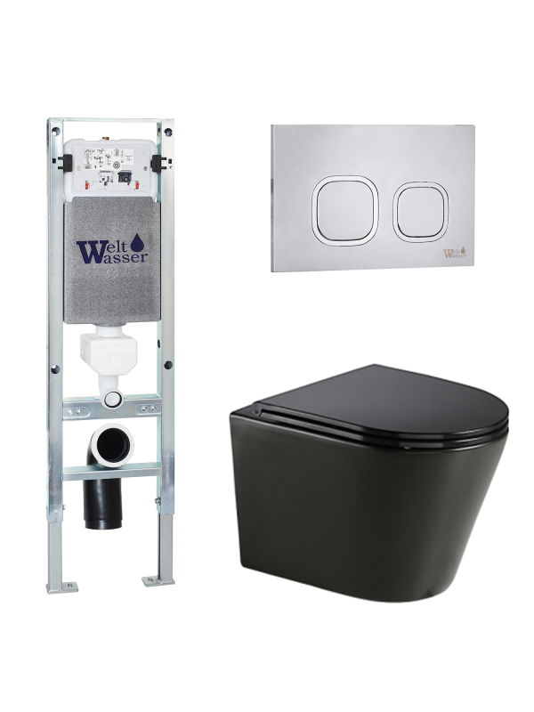 Комплект AMBERG 350 ST + SALZBACH 043 GL-BL + AMBERG RD-MT CR WeltWasser