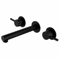 Смеситель ABBER Emotion AF88121B скрытого монтажа для раковины, черный матовый фото в интернет-магазине Русалия