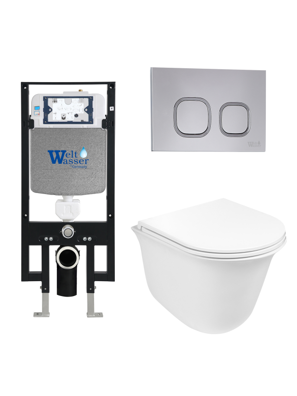 Комплект AMBERG 497 + TELBACH 004 GL-WT + AMBERG RD-CR WeltWasser