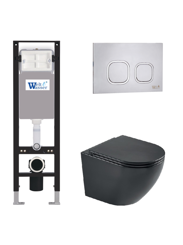 Комплект AMBERG 350 + MERZBACH 043 MT-BL + AMBERG RD-MT CR WeltWasser