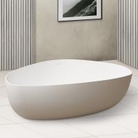 Ванна из искусственного камня ABBER Stein AS9608 белая матовая 180х130х55 см фото в интернет-магазине Русалия