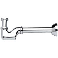 Металлический хромированный сифон для раковины/биде AZ-110-CHR Azario фото в интернет-магазине Русалия