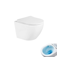 Унитаз подвесной Tornado Gid Tr2122TF 62258Y белый 49x36x36 фото в интернет-магазине Русалия