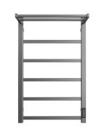 Полотенцесушитель ДВИН Fj plaza neo 80/50 ЭлектрическийК диммер квадрат Оружейная сталь 4657795054396 фото в интернет-магазине Русалия