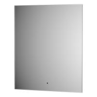 Зеркало с фацетом и LED-подсветкой настенное GLOW DEFESTO 60x70 см, DF 2516R фото в интернет-магазине Русалия