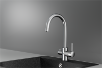 Смеситель для кухни Granula (5169, НЕРЖ) фото в интернет-магазине Русалия