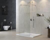 Душевая перегородка CEZARES LIBERTA-L-2-90-C-Cr прозрачное, профиль хром фото в интернет-магазине Русалия