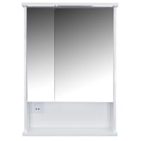 Зеркало-шкаф Loranto Арфа 60 (600х835х200) с подсветкой (CS00046149) фото в интернет-магазине Русалия