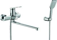 Смеситель для ванны с длинным поворотным изливом RUSH Socotra (ST1235-51) фото в интернет-магазине Русалия