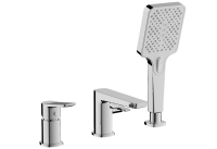 Смеситель для ванны BELZ на борт хром (B66715) фото в интернет-магазине Русалия