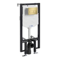 Vils 56TLT.010.ME.MG03 Система инсталляции для унитазов, золото Wasserkraft фото в интернет-магазине Русалия