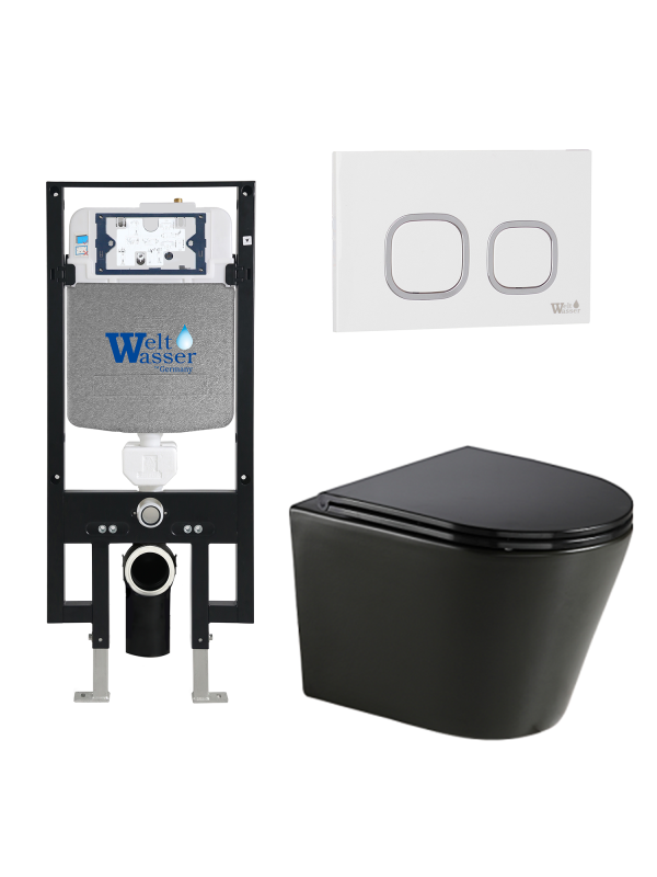 Комплект AMBERG 497 + SALZBACH 043 GL-BL + AMBERG RD-WT WeltWasser