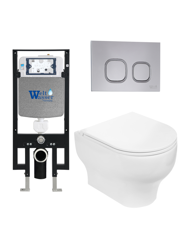 Комплект AMBERG 497 + ERLENBACH 004 GL-WT + AMBERG RD-CR WeltWasser