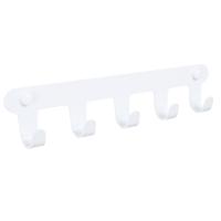 Планка с пятью крючками FIXSEN PRACTICA FX-805W-5, белый фото в интернет-магазине Русалия