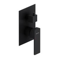 537100300 Gala встраиваемый смеситель для ванны - душа, чёрный Damixa фото в интернет-магазине Русалия