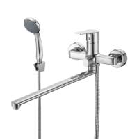 Смеситель для ванны с длинным изливом Milardo Helic (HELSB02M10) фото в интернет-магазине Русалия