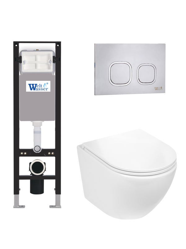 Комплект AMBERG 350 + MERZBACH 043 GL-WT + AMBERG RD-MT CR WeltWasser