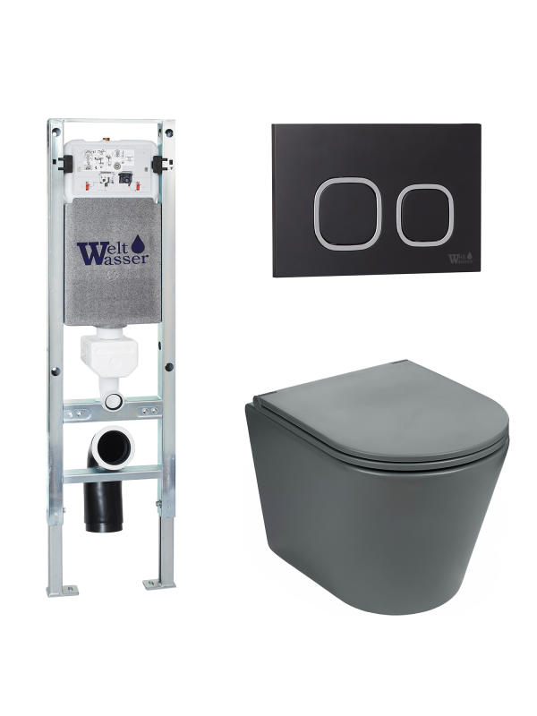 Комплект AMBERG 350 ST + SALZBACH 043 MT-GR + AMBERG RD-BL WeltWasser