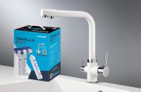 Комплект кухонный смеситель Granula 2015 Арктик + Фильтр Granula (2015 Арктик+АКС-002) фото в интернет-магазине Русалия