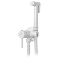 Гигиенический душ со смесителем встраиваемый Grocenberg GB001W, белый фото в интернет-магазине Русалия