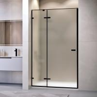 Душевая дверь RGW SV-004B 1600, стекло матовое-сатинат, профиль черный фото в интернет-магазине Русалия