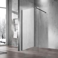 Душевая перегородка Walk-In VSW-1H600CLB, 600*2000, черный, стекло прозрачное Vincea фото в интернет-магазине Русалия