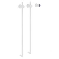 Полотенцесушитель электрический ABBER Charme AH4002MW белый матовый фото в интернет-магазине Русалия