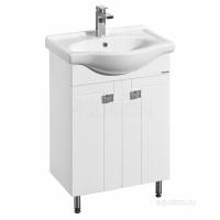 Тумба под раковину AQUATON Фиджи 60 белый 1A179601FG010 фото в интернет-магазине Русалия
