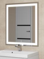 Зеркало для ванной с подсветкой Uperwood Tanos 70х80 см, прямоугольное, сенсор/антизапотевание/без рамы 291020221 фото в интернет-магазине Русалия