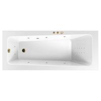 Гидромассажная ванна EXCELLENT Ava 170x70 "SMART NANO" (золото) WAEX.AVA17.SMARTNANO.GL фото в интернет-магазине Русалия