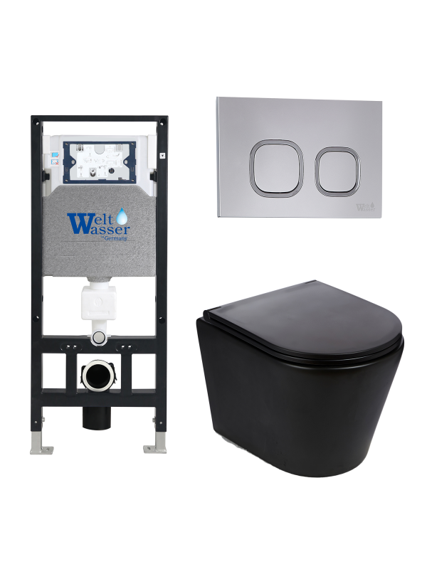 Комплект AMBERG 506 + SALZBACH 043 MT-BL + AMBERG RD-CR WeltWasser