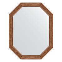 Зеркало настенное Polygon EVOFORM в багетной раме сухой тростник, 54х69 см, BY 7014 фото в интернет-магазине Русалия